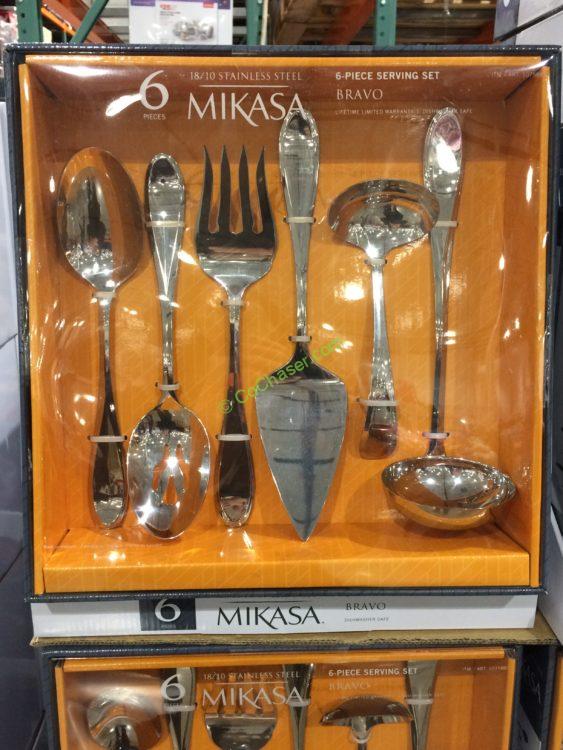 Costco-1075882-Mikasa-Bravo-Set-of-6-Serving-Utensils