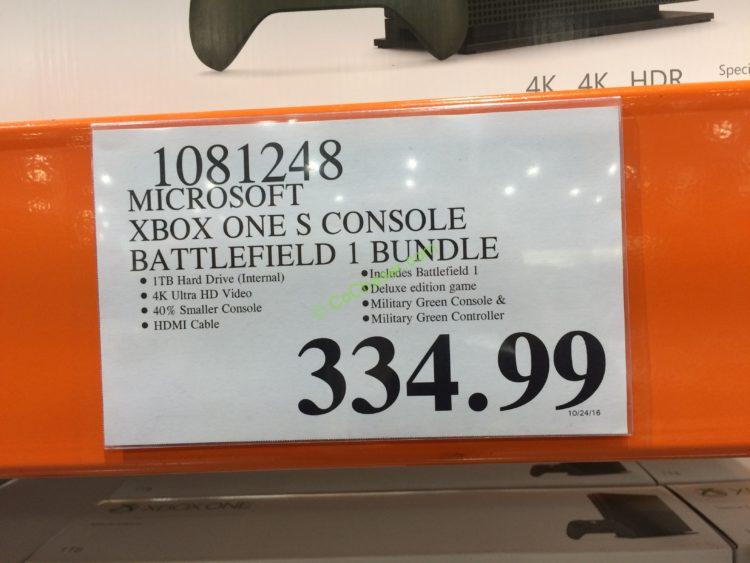 Costco-1081248-Microsoft-Xbox-One-S-Console-Battlefield-1Bundle-tag