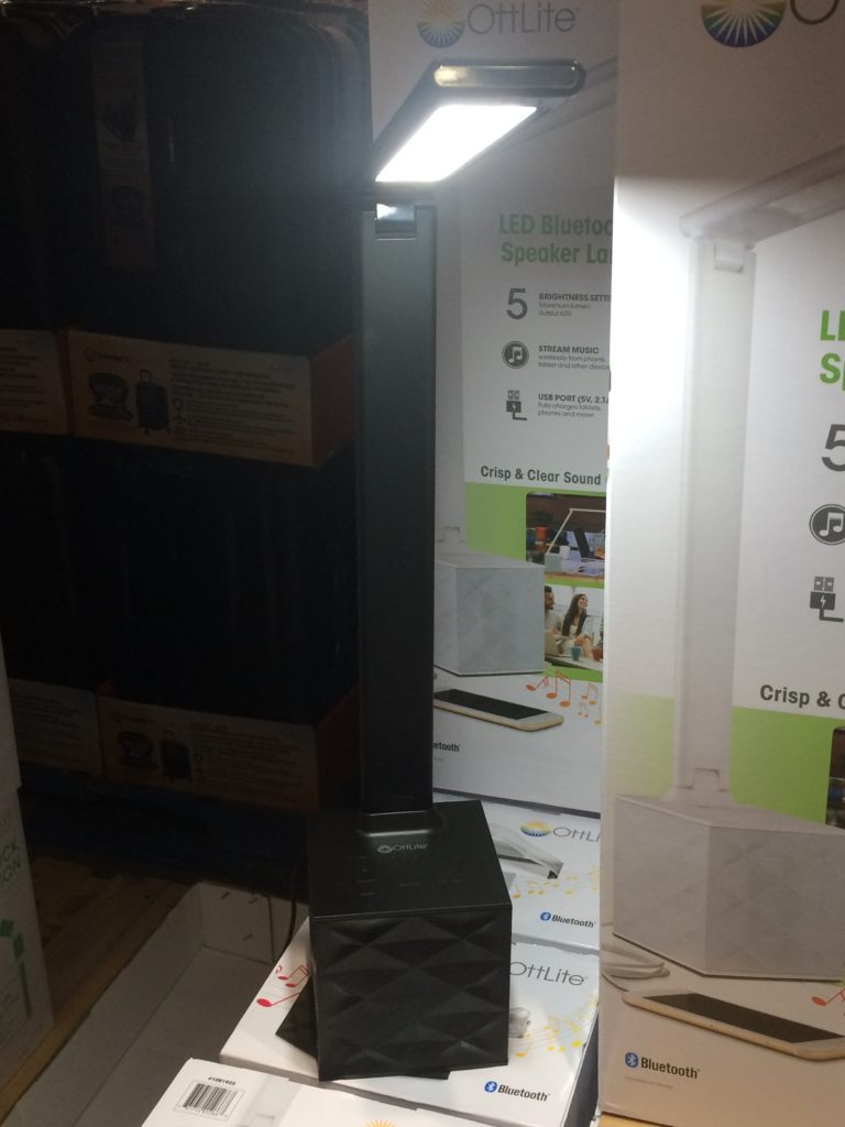 OTT Lite Led Desk lamp with Speaker & 2.0A USB CostcoChaser