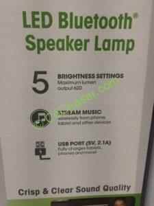Costco-1081925-OTT-Lite-Led-Desk-lamp-with-Speaker-part