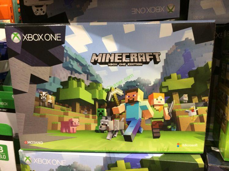 Microsoft Xbox One S Console Minecraft Bundle