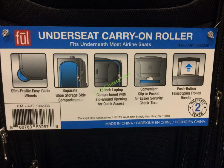 Costco-1082938-FUL-Softside-Rolling-Underseat-Tote-Carry-On-Luggage-inf