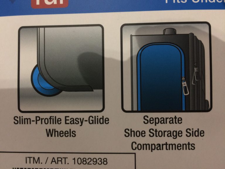 FUL Softside Rolling Underseat Tote Carry On Luggage CostcoChaser