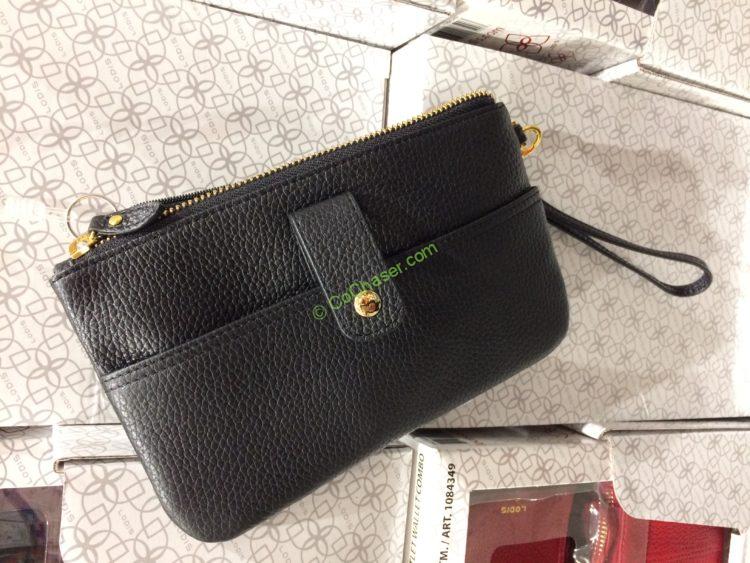 Lodis Olivia Wristlet & Cardstacker Italian Leather – CostcoChaser