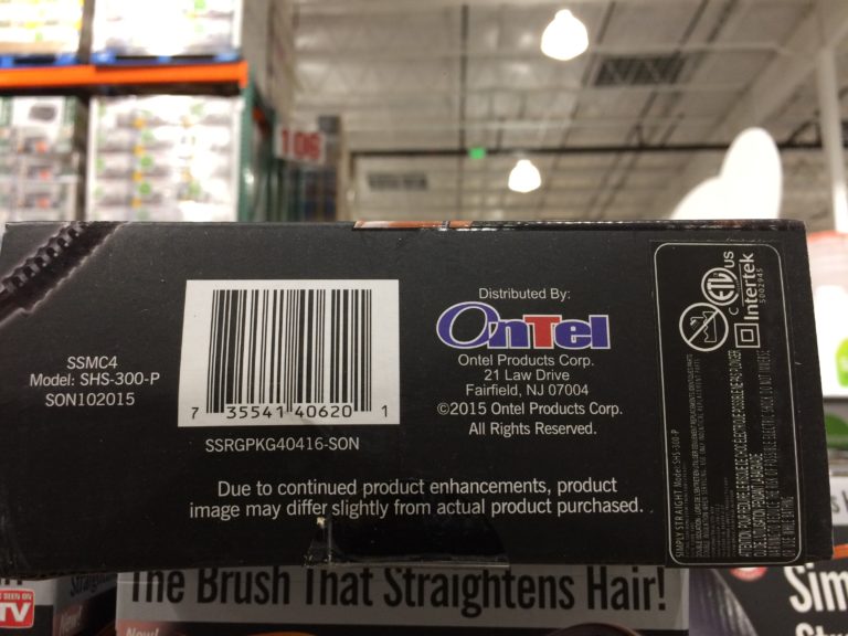 Costco1098030SimplyStraightProfessionalCeramicStraighteningBrush