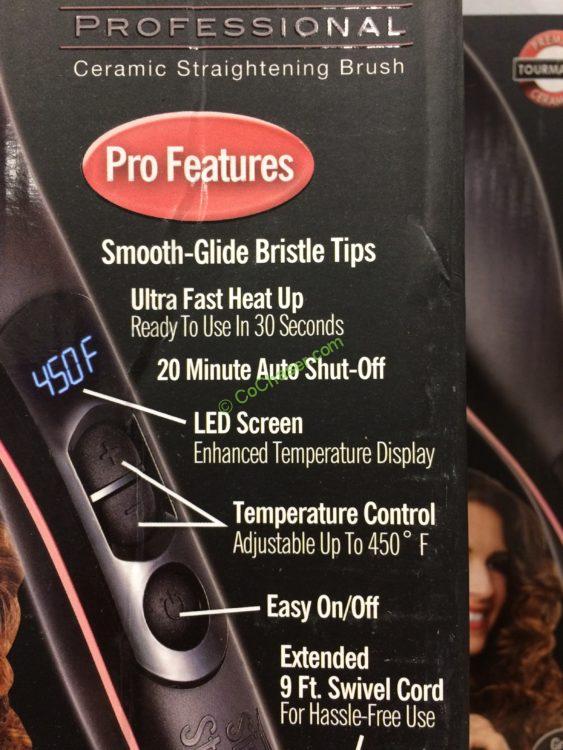 Costco1098030SimplyStraightProfessionalCeramicStraighteningBrush