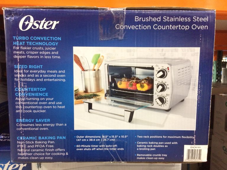 Oster 6Slice Convection Countertop Oven, Model TSSTTVCG04 CostcoChaser