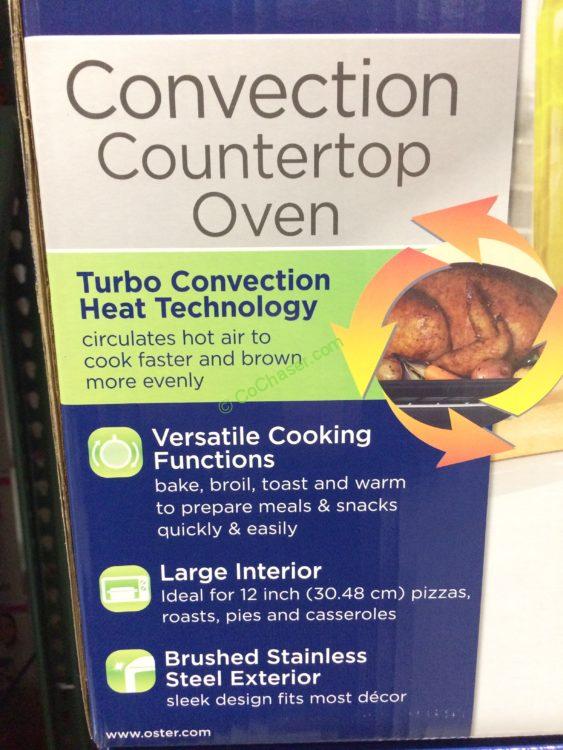 Oster 6Slice Convection Countertop Oven, Model TSSTTVCG04 CostcoChaser