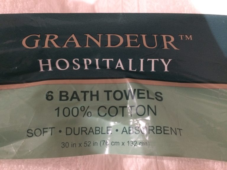 Grandeur Hospitality Bath Towel 6 Pack CostcoChaser