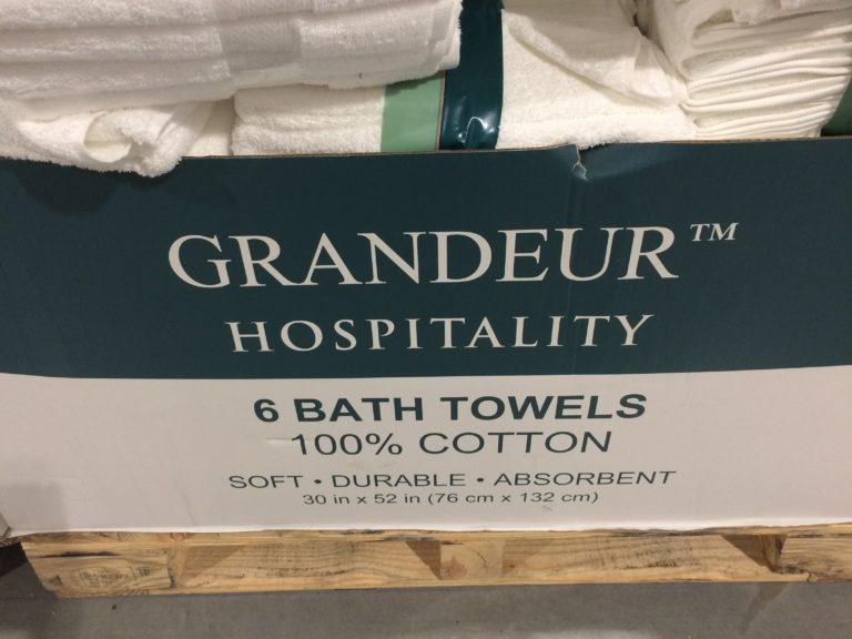 Grandeur Hospitality Bath Towel 6 Pack CostcoChaser
