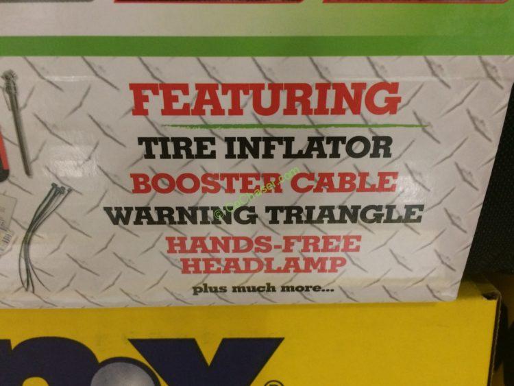 Bridgestone Auto Emergency Kit CostcoChaser