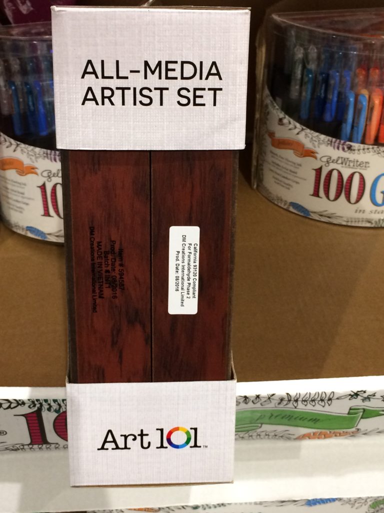 Art 101 AllMedia Artist Set 161PCS CostcoChaser