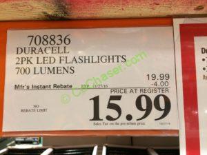 Costco-708836-Duracell-2-pack-LED-700-Lumens-Flashlight-tag