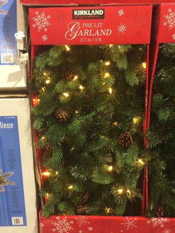 Kirkland Signature 9' Pre-Lit LED Garland