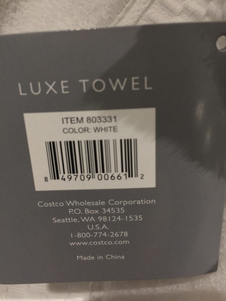 Costco803331LoftSPABathTowel3058bar CostcoChaser