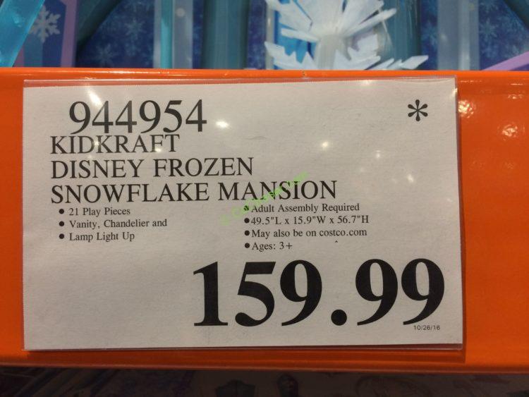 Costco-944954-KidKraft-Disney-Frozen-Snowflake-Mansion-Dollhouse-tag