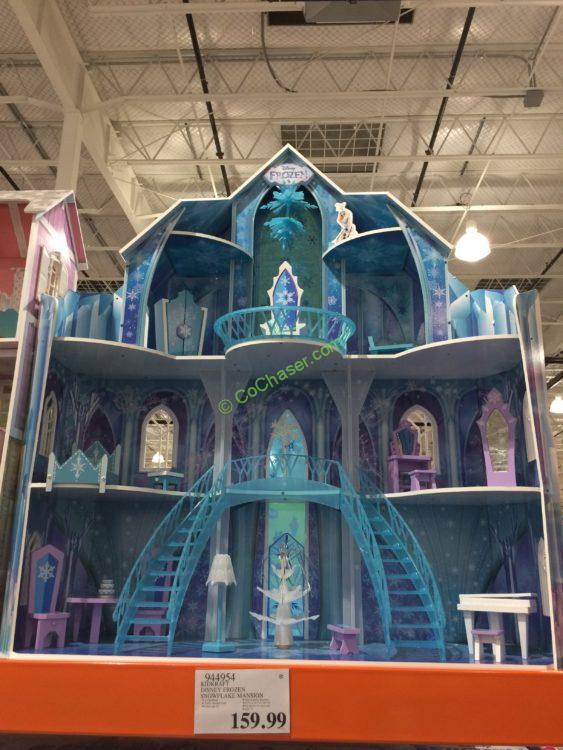 KidKraft Disney Frozen Snowflake Mansion Dollhouse