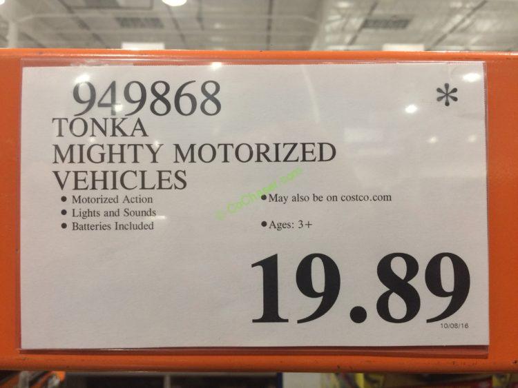 tonka mighty motorized garbage truck costco