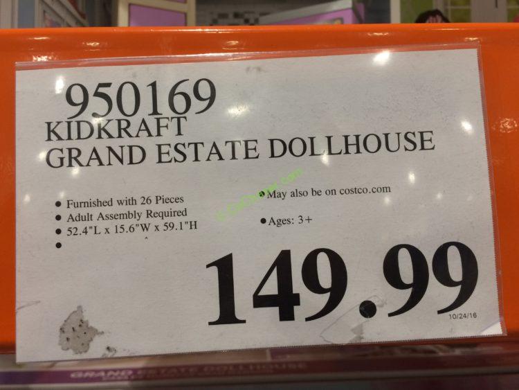 KidKraft Grand Estate Dollhouse CostcoChaser