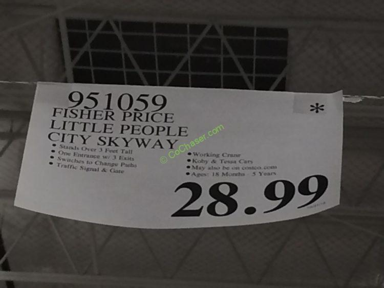 Costco-951059-Fisher-Price-Little-People-City-Skyway-tag