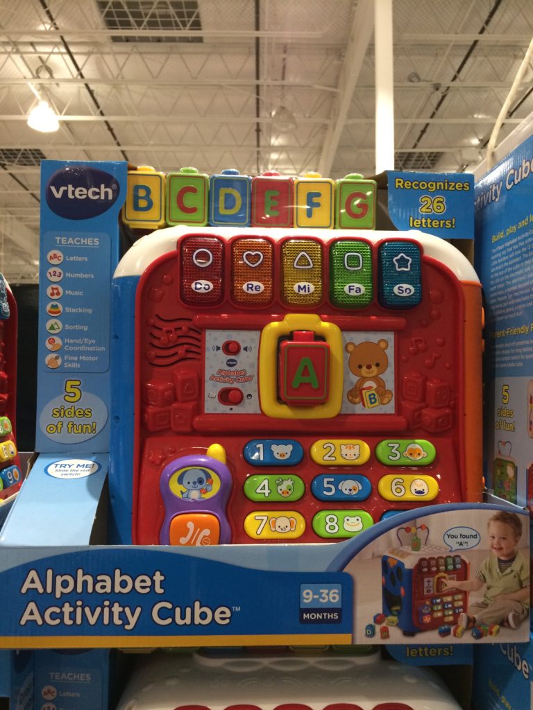 Vtech Alphabet Activity Cube CostcoChaser
