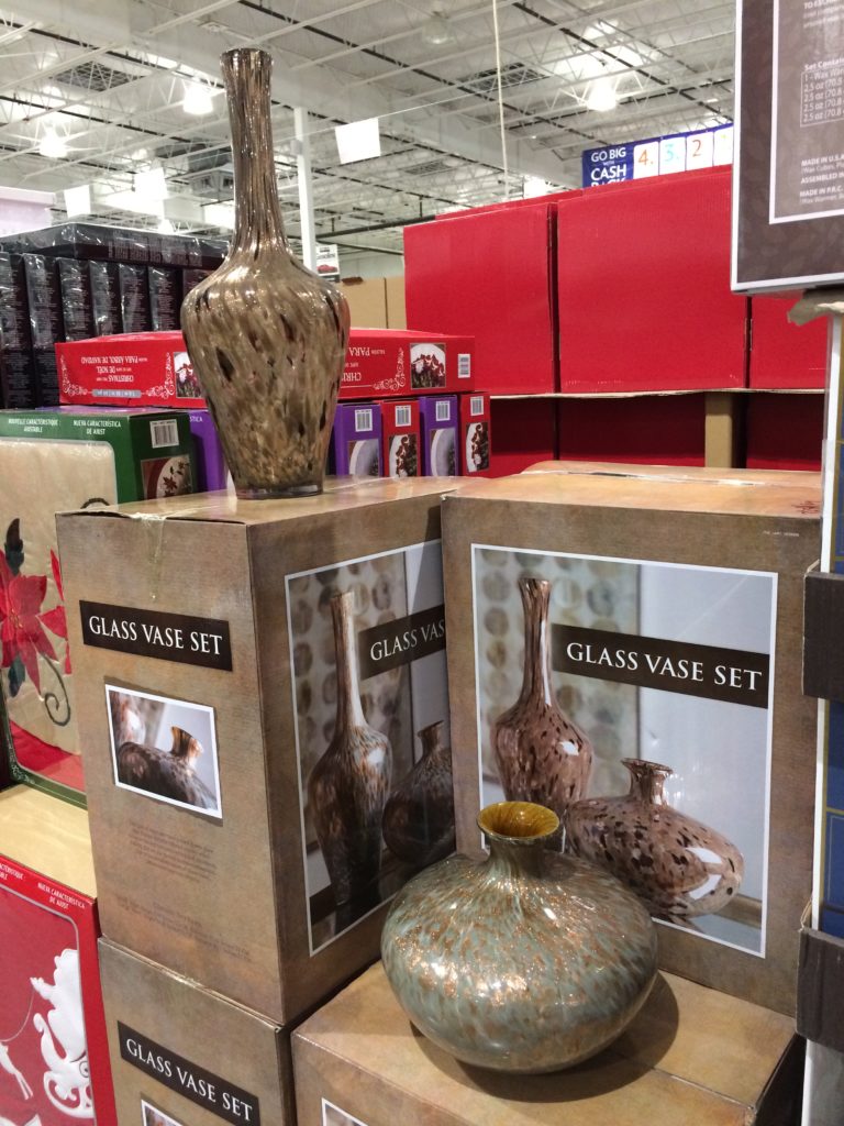 Imax 2PC Glass Vase CostcoChaser