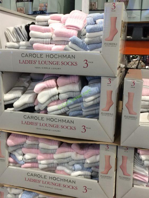 Carole Hochman Ladies Lounge Sock 3 Pair