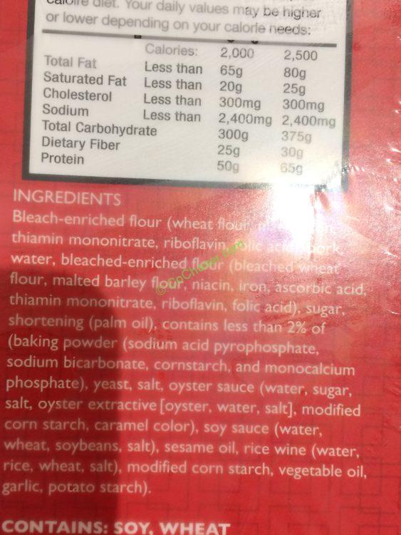 Tasty WOK Steamed Pork BUNS 12/3.5 OZ Buns CostcoChaser