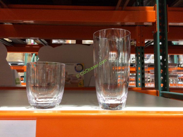 Fluted Acrylic 16PC Drinkware Set CostcoChaser