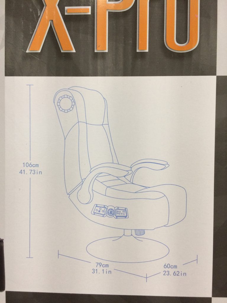 Costco1049168XRockerBluetoothPedestalGamingChairsize CostcoChaser