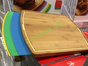 Costco-1059638-Seville-Classics-Bamboo-Cutting-Board-with-Mats1