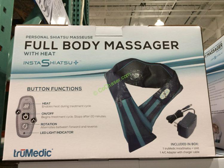 Trumedic Body Massager Shiatsu From Costco Health Neck Back for Sale in  Fresno, CA - OfferUp