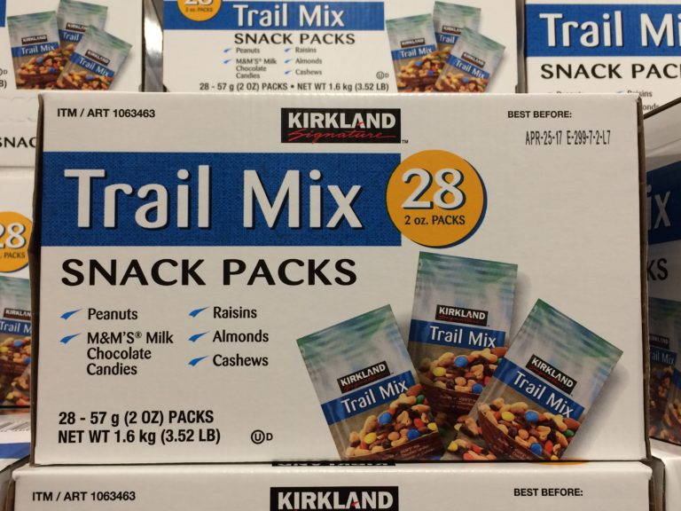 Kirkland Signature Trail Mix Vend 28 Count Box CostcoChaser