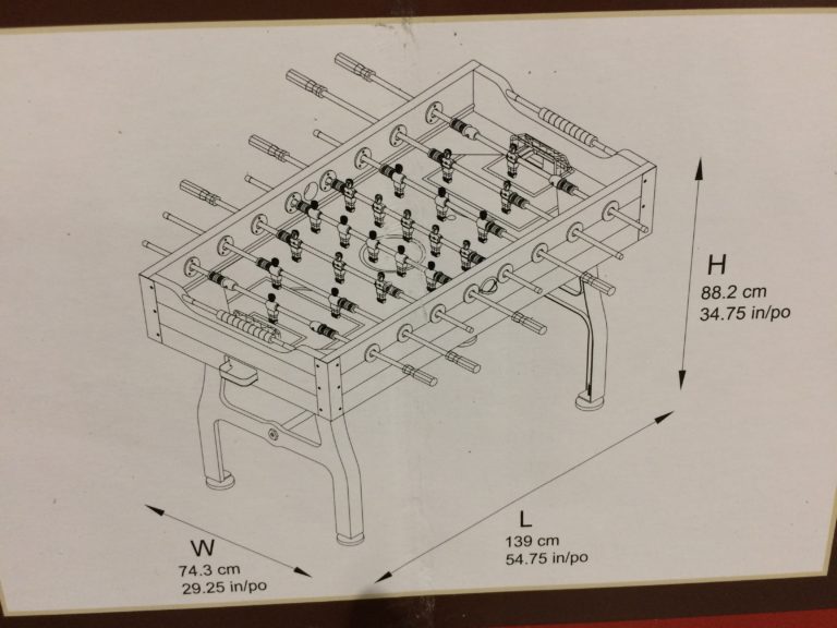 Costco1063755VintageFoosballTablesize CostcoChaser