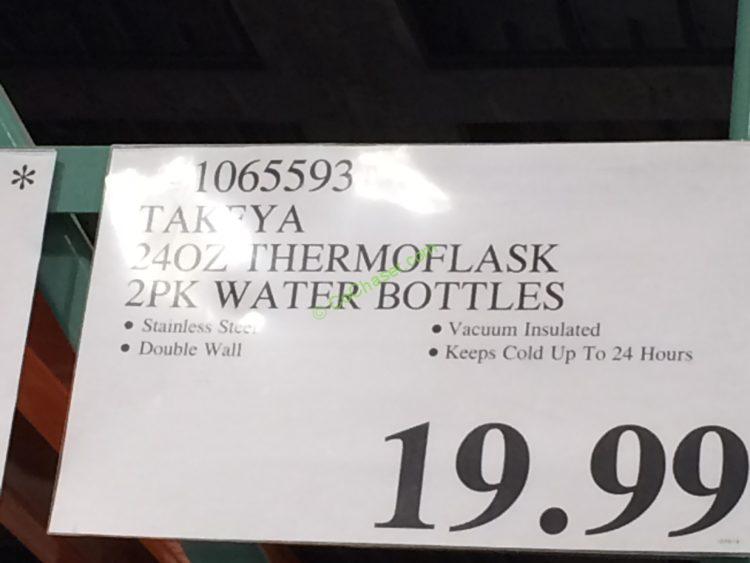 Costco1065593TakeyaThermoflaskWaterBottles24oztag CostcoChaser