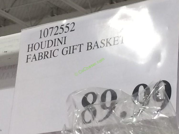 Costco1072552 HoudiniFabricGiftBaskettag CostcoChaser