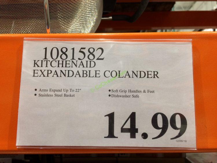 Costco1081582KitchenAidExpandableColandertag CostcoChaser