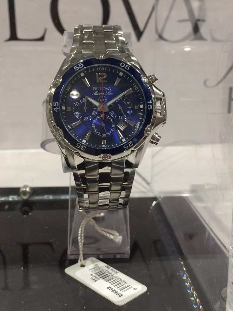 Bulova Marine Star Stainless Steel Men’s Chronograph Watch, Model