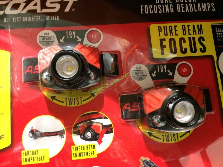 Coast LED Headlamps 2pack CostcoChaser