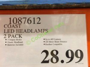 Costco-1087612-Coast-LED-Headlamps-tag