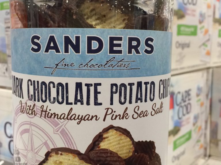 Sanders Dark Chocolate Potato Chips 16 Ounce CostcoChaser