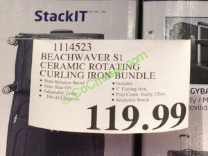 Costco-1114523-Beachwaver-S1-Ceramic-Rotating-Curling-Iron-Bundle-tag