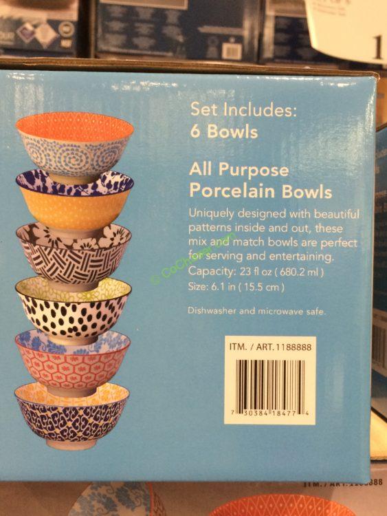 Certified Porcelain Bowls Set of 6 CostcoChaser