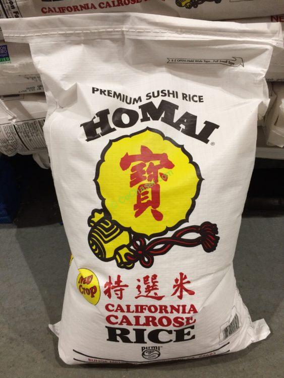 HOMAI Calrose Rice 25 Pound Bag
