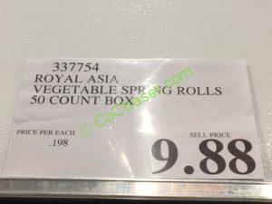 Costco-337754-Royal-Asia-Vegetable-Spring-Rolls-tag