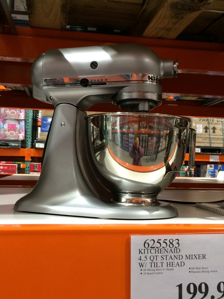 KitchenAid 4.5 QT Stand Mixer with Tilt Head . ModelKSM85PBSM