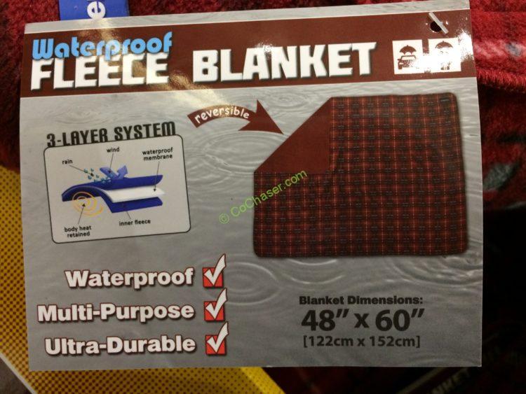Costco666377RiversWestWaterproofBlanketface CostcoChaser