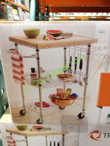 Costco-723142-Trinity-Kitchen-Cart-with-Bamboo-Cutting-Board-part