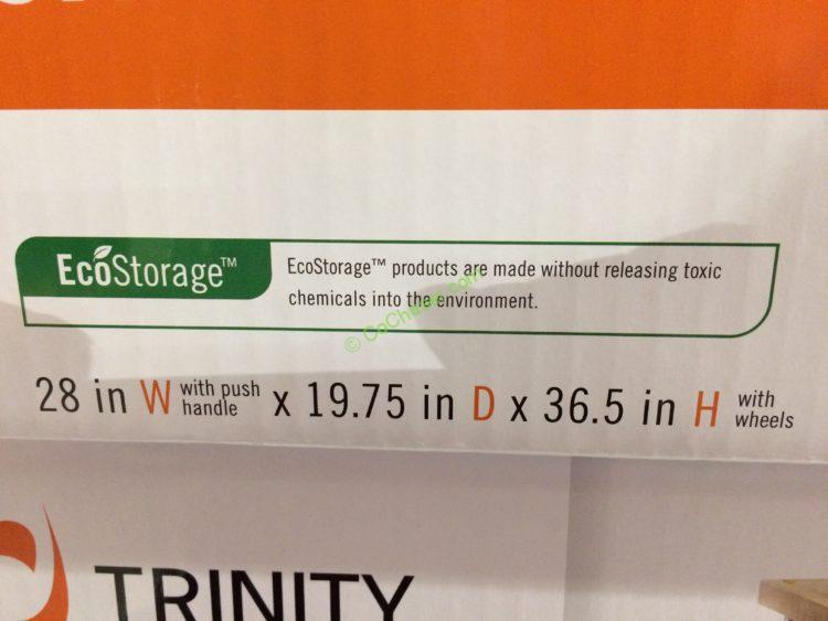 Costco723142TrinityKitchenCartwithBambooCuttingBoardsize