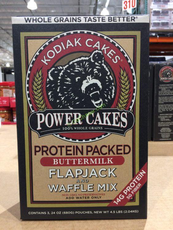 Kodiak Power Cakes Flapjack & Waffle Mix 4.5 Pound Box